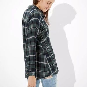 American Eagle Oversized Flannel Shirt
